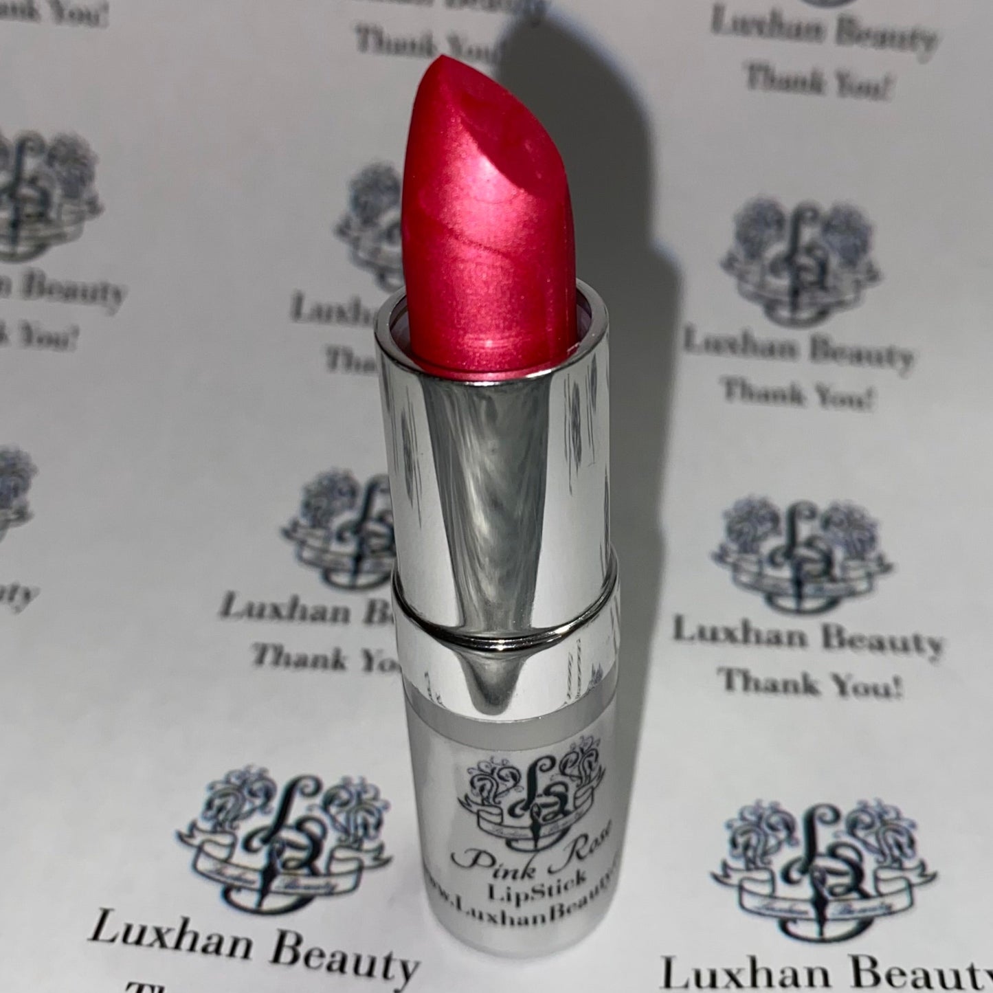 Metallic, Pink Rose, Luxhan Beauty, Lipstick, Pink, Rose, Shimmering