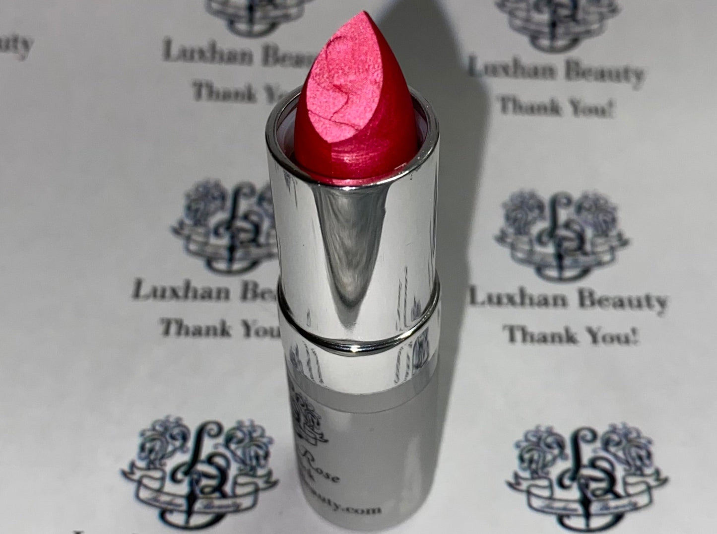 Metallic, Pink Rose, Luxhan Beauty, Lipstick, Pink, Rose, Shimmering