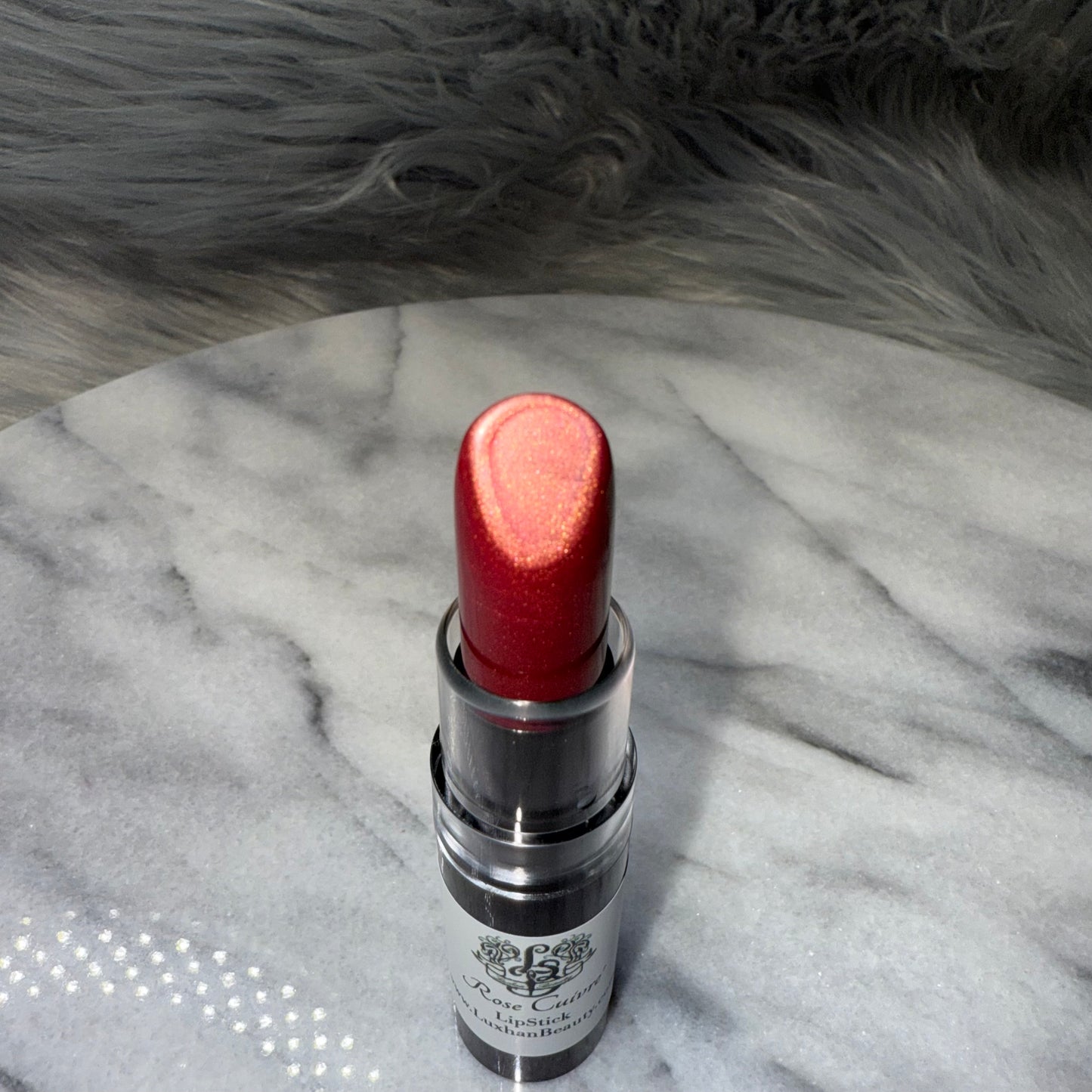 Rose Cuivre Luxhan Beauty Lipstick, (Red Copper Gold), Luxhan Beauty