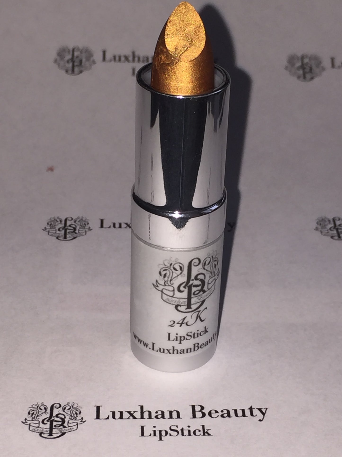 24K Gold, Luxhan Beauty Lipstick