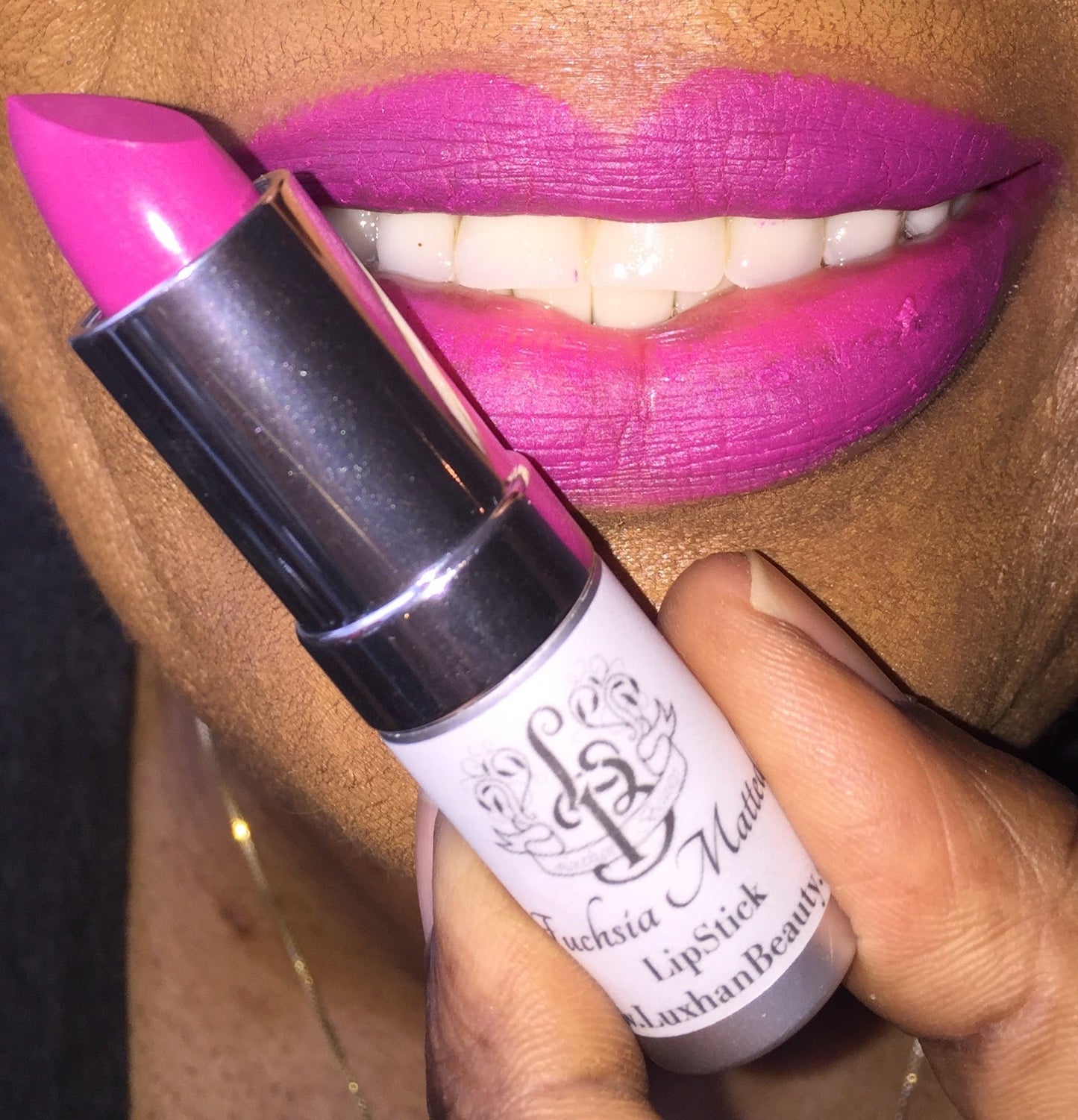 Fuchsia Matted, Luxhan Beauty Lipstick