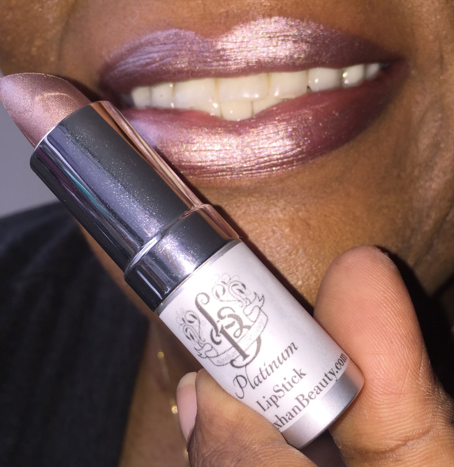Platinum Shimmer Luxhan Beauty, Lipstick