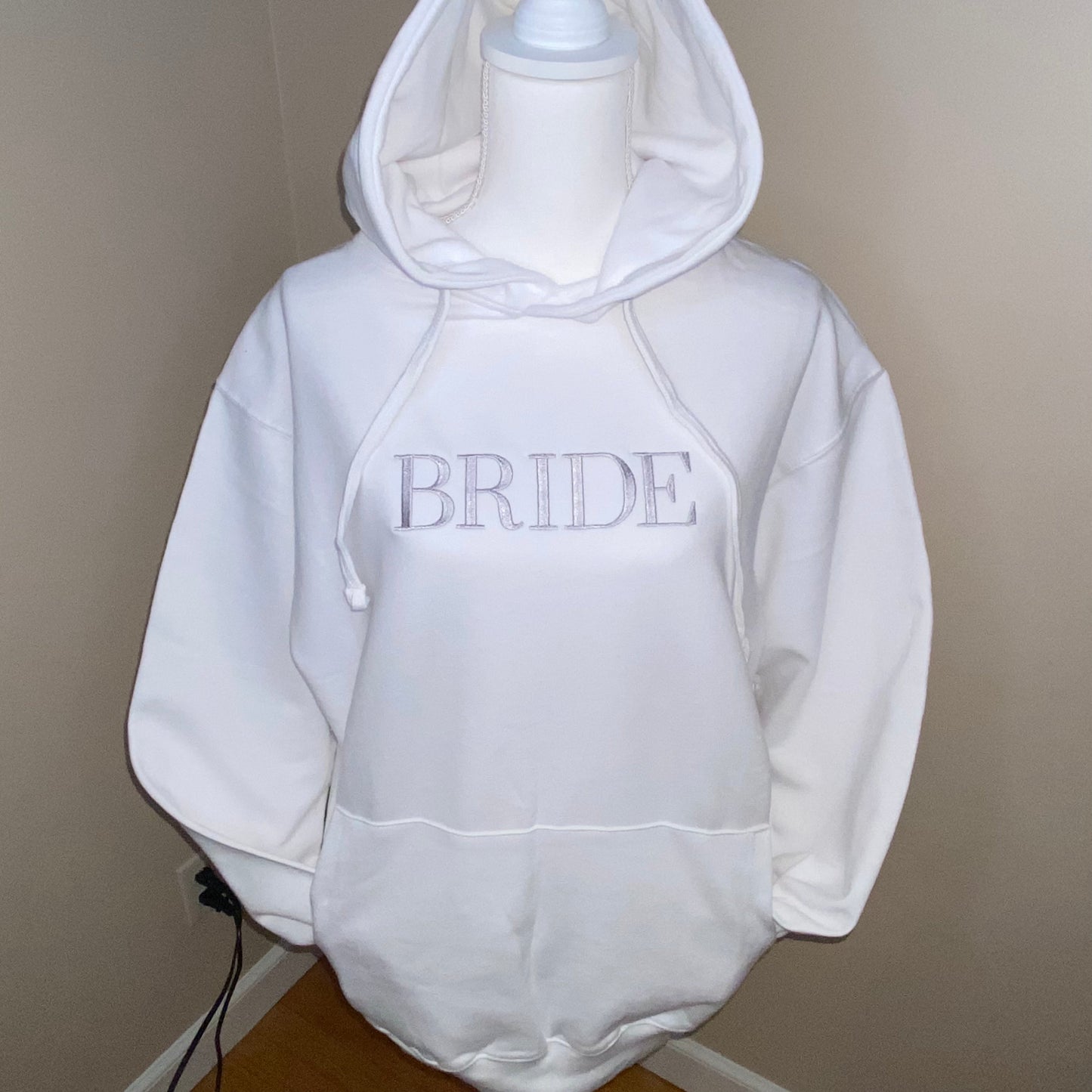 Bride Embroidered Hoodie and Hood Sweatshirt Keepsake