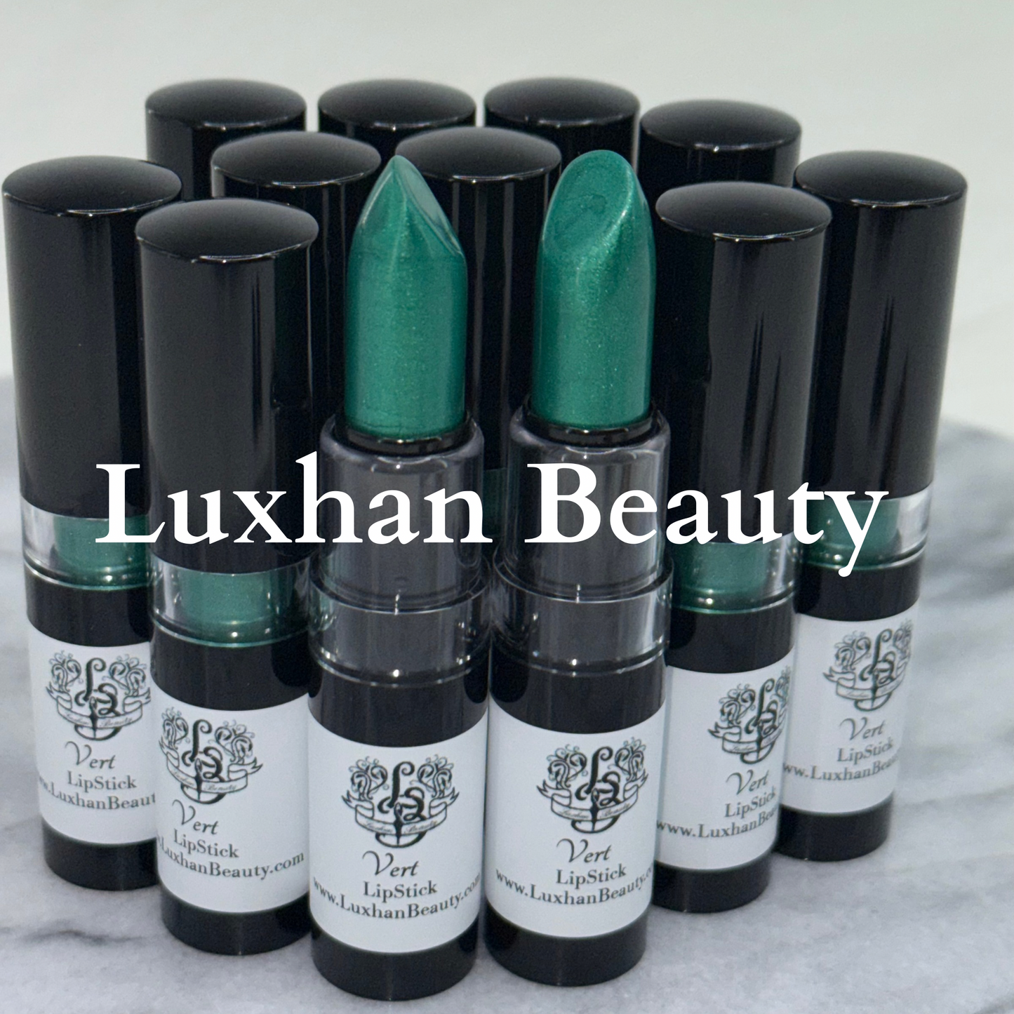 Green Vert Luxhan Beauty Lipstick, Green